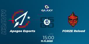 Apogee Esports VS FORZE Reload