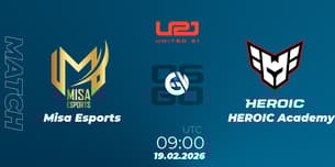 Misa Esports VS HEROIC Academy