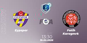 Eyüpspor VS Fatih Karagümrük