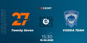 Twenty Seven VS VODKA TEAM
