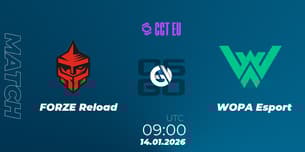 FORZE Reload VS WOPA Esport