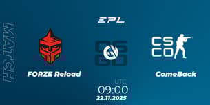 FORZE Reload VS ComeBack