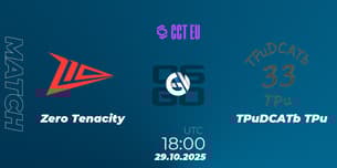 Zero Tenacity VS TPuDCATb TPu