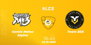 Gentle Mates Alpine VS Team BSK Gentle Mates Alpine VS Team BSK