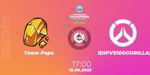 Team Peps VS 1DIPVS100GORILLAS Team Peps VS 1DIPVS100GORILLAS