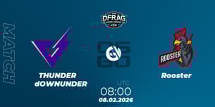 THUNDER dOWNUNDER VS Rooster