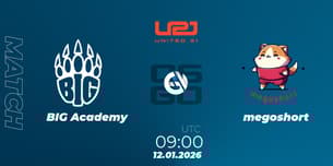 BIG Academy VS megoshort BIG Academy VS megoshort