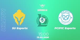 SU Esports VS PCIFIC Esports
