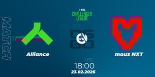 Alliance VS mouz NXT