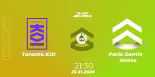 Toronto KOI VS Paris Gentle Mates Toronto KOI VS Paris Gentle Mates