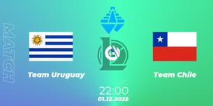 Team Uruguay VS Team Chile