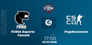 FURIA Esports Female VS Pugdesonesto