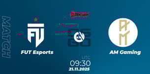 FUT Esports VS AM Gaming