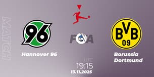 Hannover 96 VS Borussia Dortmund