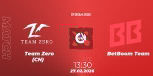 Team Zero (CN) VS BetBoom Team