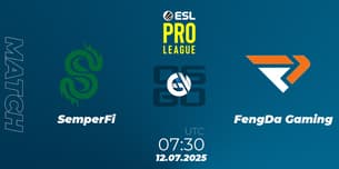 SemperFi VS FengDa Gaming SemperFi VS FengDa Gaming