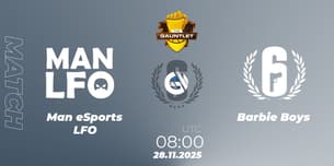 Man eSports LFO VS Barbie Boys Man eSports LFO VS Barbie Boys
