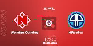 Nemiga Gaming VS 4Pirates