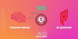 Twisted Minds VS Al Qadsiah