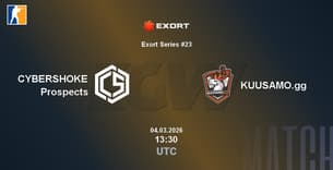 CYBERSHOKE Prospects VS KUUSAMO.gg CYBERSHOKE Prospects VS KUUSAMO.gg