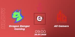 Dragon Ranger Gaming VS All Gamers