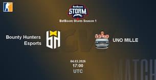 Bounty Hunters Esports VS UNO MILLE
