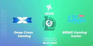 Deep Cross Gaming VS Bilibili Gaming Junior