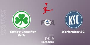 SpVgg Greuther Fürth VS Karlsruher SC
