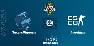 Team Pigeons VS imodium