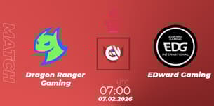 Dragon Ranger Gaming VS EDward Gaming Dragon Ranger Gaming VS EDward Gaming