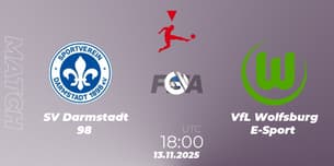 SV Darmstadt 98 VS VfL Wolfsburg E-Sport