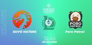 SUVO HATERS VS Poro Patrol