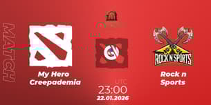 My Hero Creepademia VS Rock n Sports