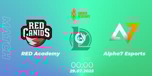 RED Academy VS Alpha7 Esports RED Academy VS Alpha7 Esports