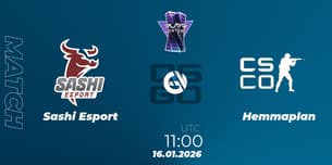 Sashi Esport VS Hemmaplan