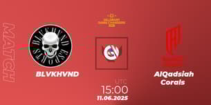 BLVKHVND VS AlQadsiah Corals