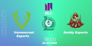 Venomcrest Esports VS Ruddy Esports