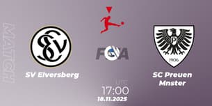 SV Elversberg VS SC Preußen Münster SV Elversberg VS SC Preußen Münster