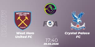 West Ham United FC VS Crystal Palace FC
