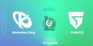 Karmine Corp VS GIANTX