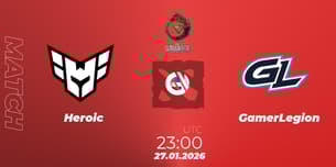 Heroic VS GamerLegion