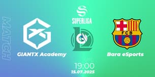 GIANTX Academy VS Barça eSports
