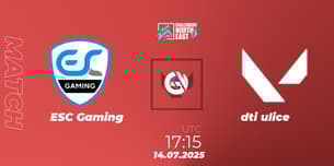 ESC Gaming VS děti ulice ESC Gaming VS děti ulice