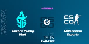 Aurora Young Blud VS Millennium Esports Aurora Young Blud VS Millennium Esports
