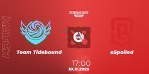 Team Tidebound VS eSpoiled Team Tidebound VS eSpoiled