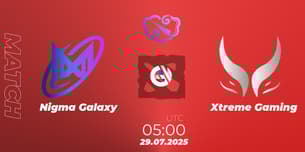 Nigma Galaxy  VS Xtreme Gaming