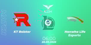 KT Rolster VS Hanwha Life Esports