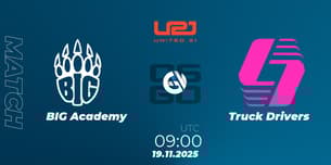 BIG Academy VS Truck Drivers