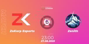 ZoKorp Esports VS Zenith