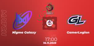 Nigma Galaxy VS GamerLegion Nigma Galaxy VS GamerLegion
